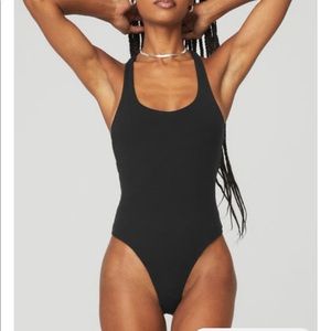 ALO Yoga Black Bodysuit